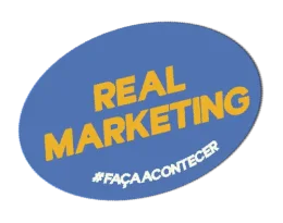 Sticker Real Marketing #FaçaAcontecer