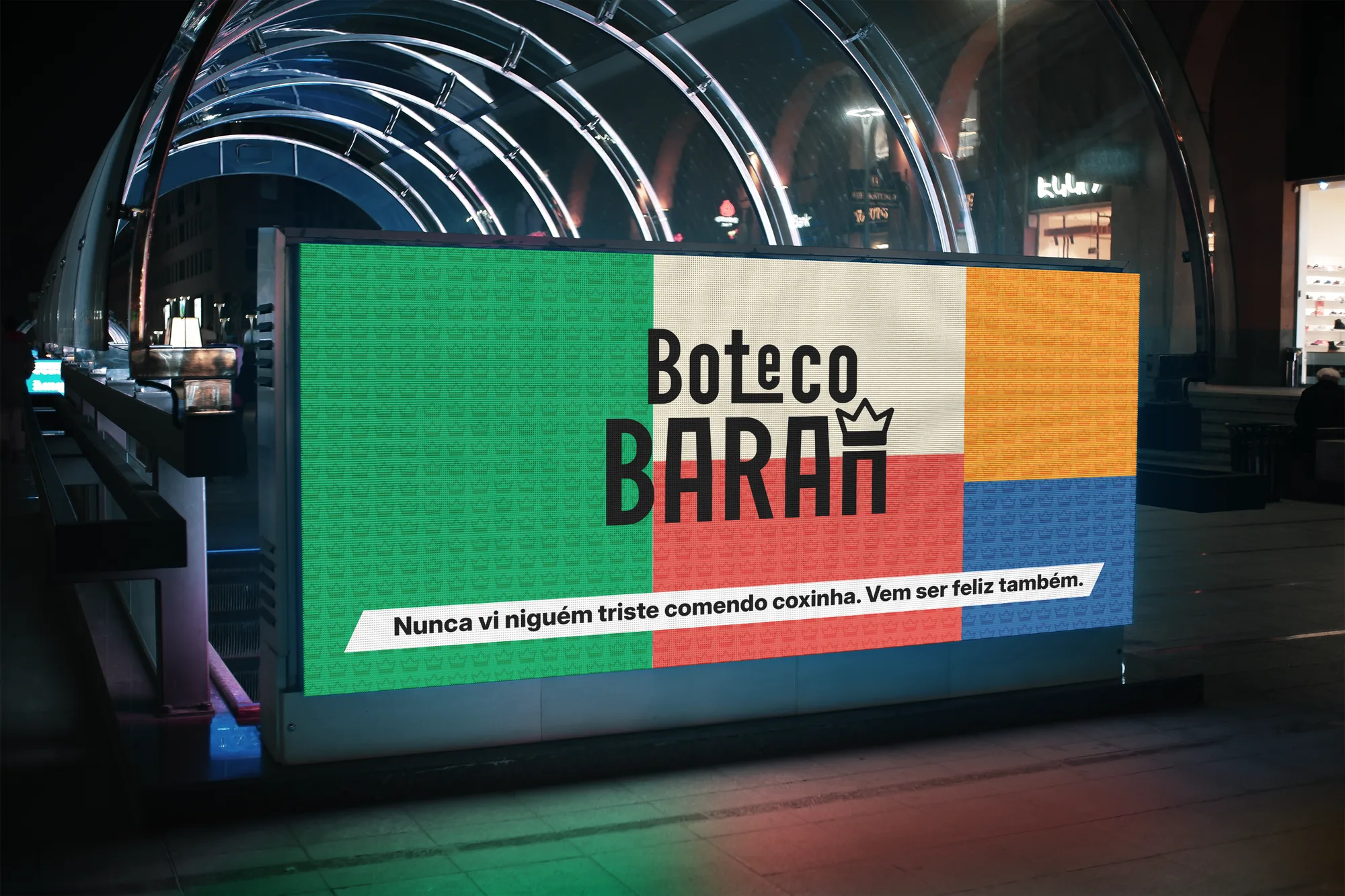 Boteco Baran, capa do case de branding
