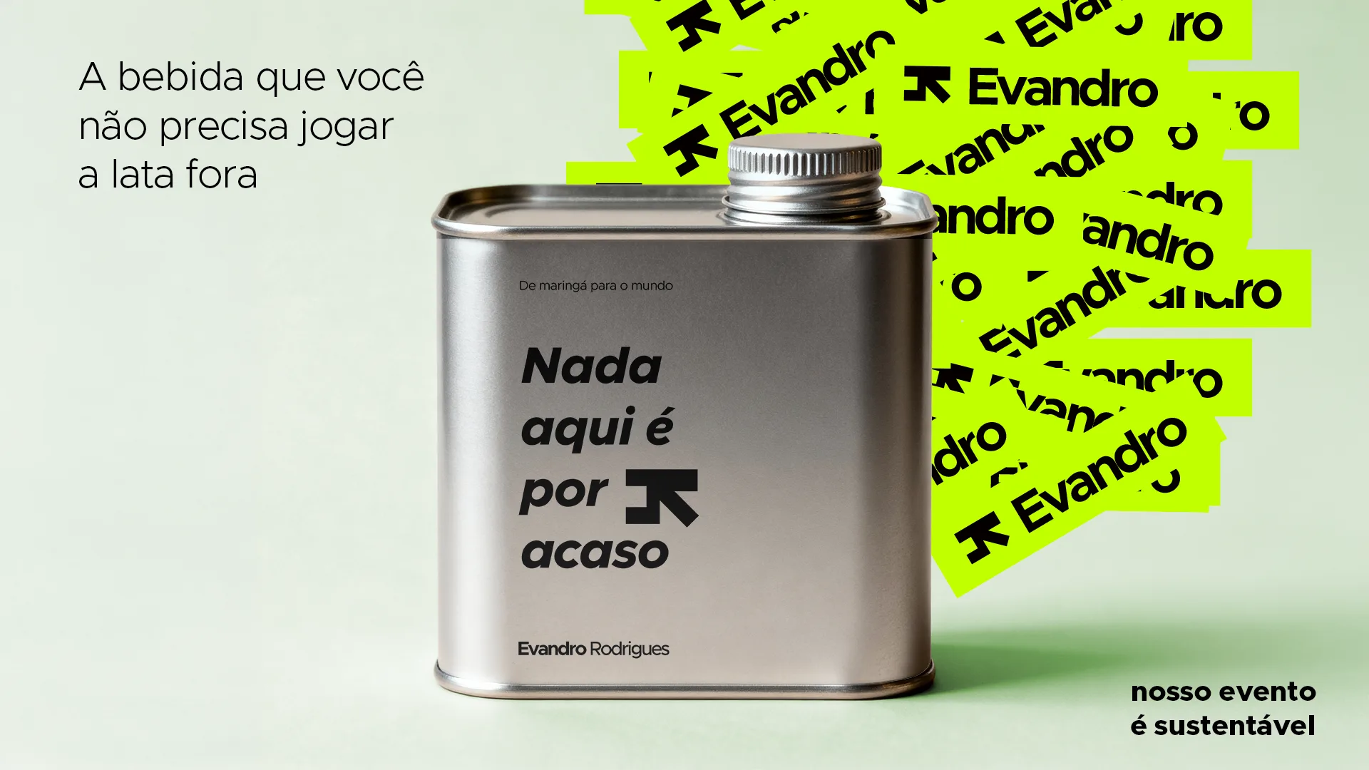Evandro Rodrigues, capa do case de branding