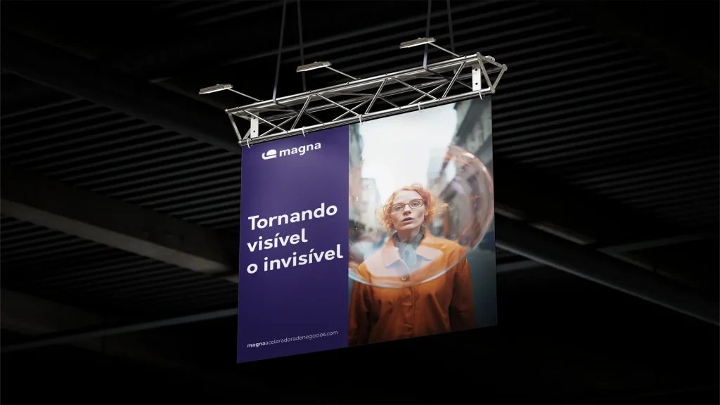 Magna, capa do case de branding