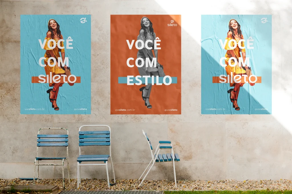 Sileto, capa do case de branding